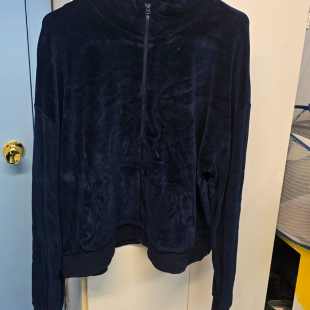 Kule XL Navy Blue Zip-Up Jacket